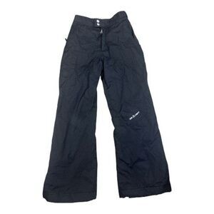 Free Country Black Snow Pants Size L(10/2) Snow Boarding Snowpants Unisex Kids